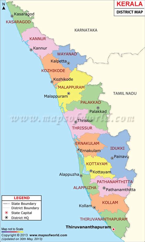Kerala Hd Map Political Map Of India With The Several States Where Images And Photos Finder