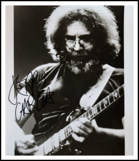 Jerry Garcia Hand Signed Collectibles Rock Star Gallery Signed