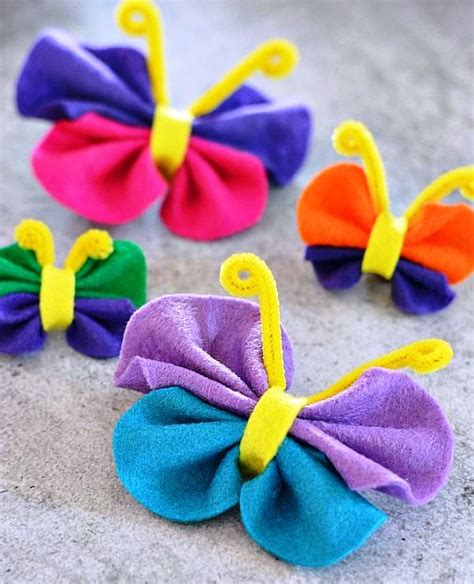 Easy And Simple Felt Craft For Kids Easy Arts And Crafts Ideas