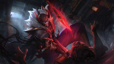 Blood Moon Pyke Lol Splash Art Skin League Of Legends Lol