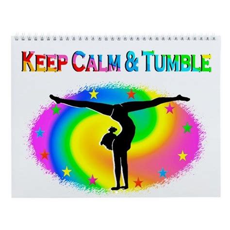 Keep Calm Gymnast Wall Calendar By Jlporiginals Cafepress Wall
