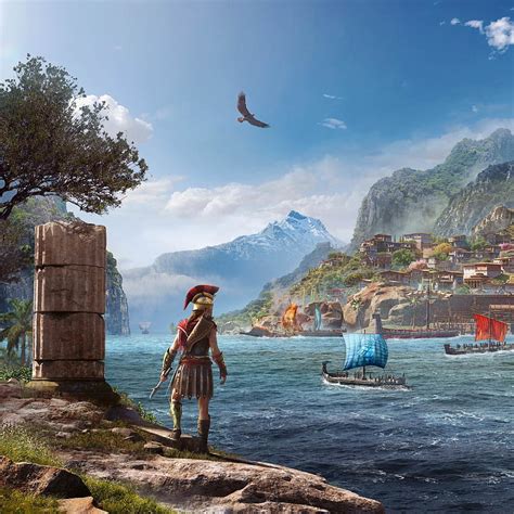 Assassins Creed Odyssey E3 2018 Key Art Games Assassins Creed