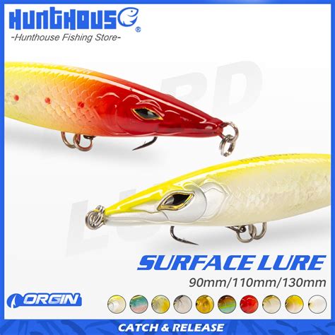 Hunthouse Official Floating Surface Pencil Fishing Lure Topwater