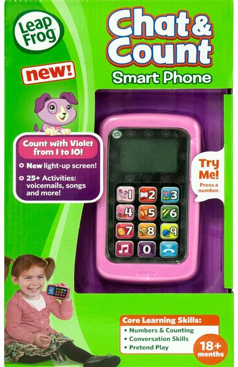 Leapfrog Chat And Count Smart Phone Violet Review Compare Prices