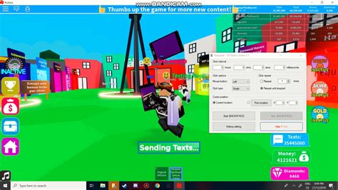 The auto clicker can be used for a wide range of tasks which i have already mentioned so you can. How To Download Auto Clicker For Roblox Texting sim|Roblox hack to get pro at that game! - YouTube
