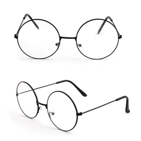 Cheap Unisex Sunglasses Vintage Retro Round Circle Metal Frame Eyeglasses Clear Lens Joom