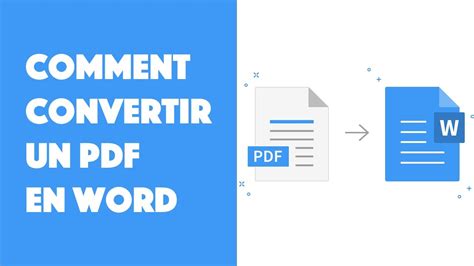 Comment Convertir Un Pdf En Word Sans Logiciel Modifier Un Fichier Pdf