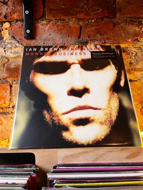 Lp Records Ian Brown Unfinished Monkey Business Vinyl