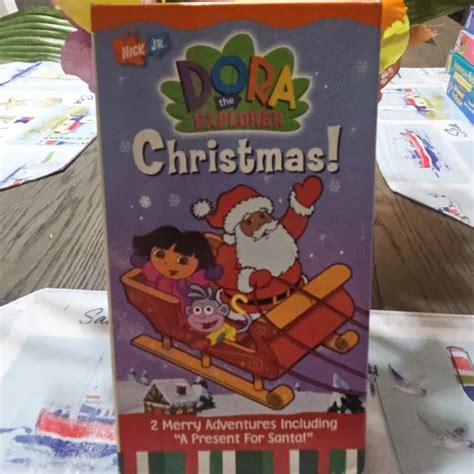 DORA THE EXPLORER Christmas VHS 2002 Nick Jr A Present For Santa