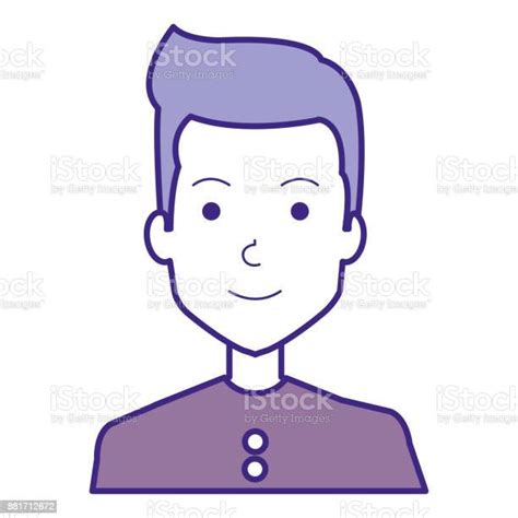 Young Man Avatar Character Stock Illustration Download Image Now