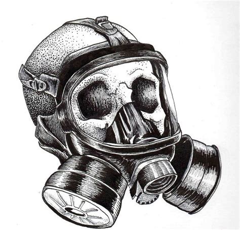 5 Easy Steps To Draw A Gas Mask Drawing In 2020 Easy Drawing Club