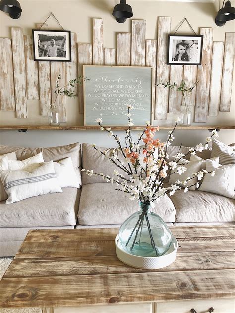 Maybe you would like to learn more about one of these? Farmhouse wall decor, DIY, living room decor, simplicity, neutral decor (With images) | Home ...