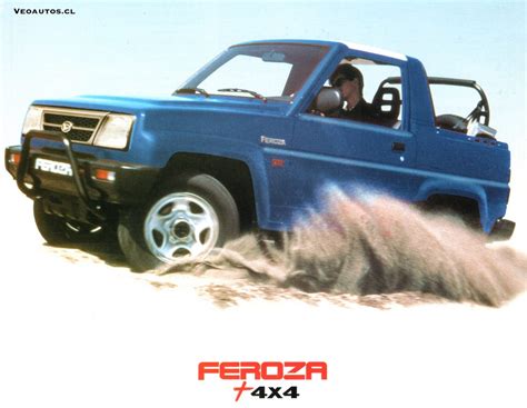 Daihatsu Feroza Ficha De Producto Chile 1997 VeoAutos Cl