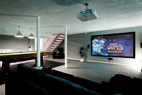 We explain how you too can create a gaming room while showing you the simple changes you can make on a short time scale and with a small budget. Basement Game Room Ideas - RyanScott2Go