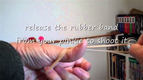 Shooting A Rubber Band Accurately Youtube
