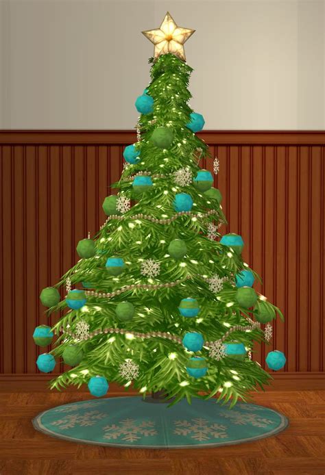 Christmas Tree Recolors Sims 4 Christmas Christmas Tree Sims 4 Cc