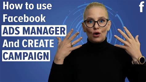 How To Use Facebook Ads Manager And Create Campaign Youtube