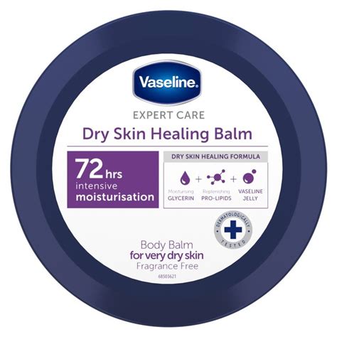 Vaseline Cream Dry Skin Healing Balm Ocado