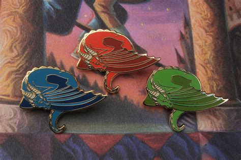 Never Tickle A Sleeping Dragon Hard Enamel Pin Aishavoya Creations