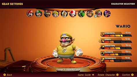 Wario Mario Strikers Battle League Guide Ign