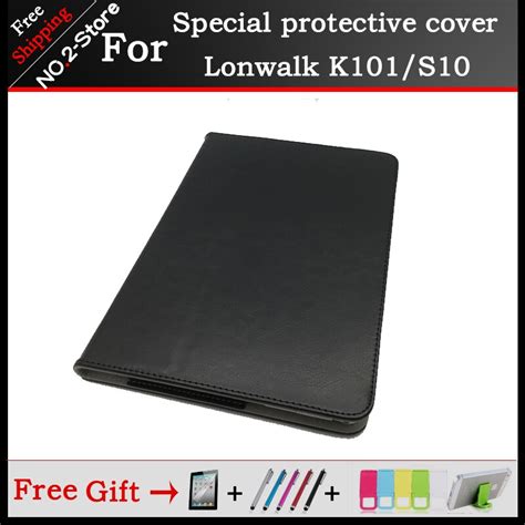 Fashion 2 Fold Folio Pu Leather Stand Cover Case For For Lonwalk K101