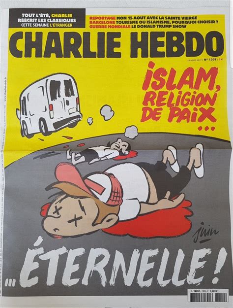 Charlie Hebdo Criticado Por Su Portada Islamófoba Sobre El Atentado De Barcelona Canarias