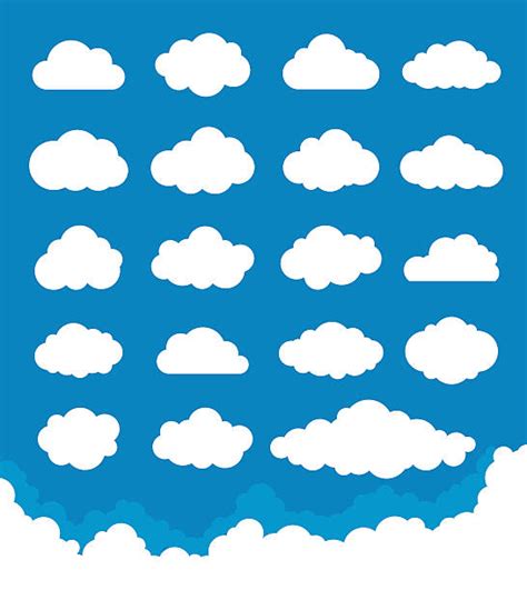 Royalty Free Cumulus Cloud Clip Art Vector Images And Illustrations Istock