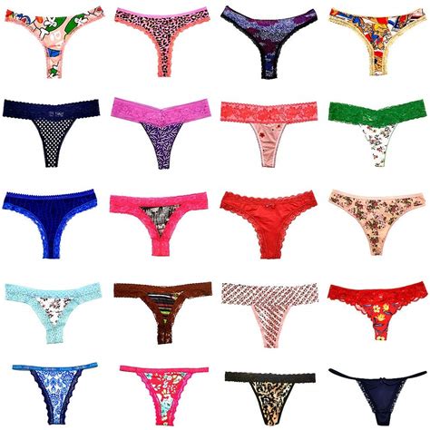 Okalyn Varity Of Women Underwear Panties Pack Thong G String T Back
