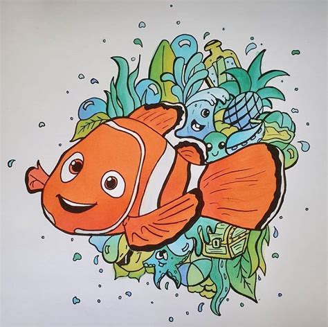 Finding Nemo From Artist Eveharveyart 🎨 Just A Little Reminder To