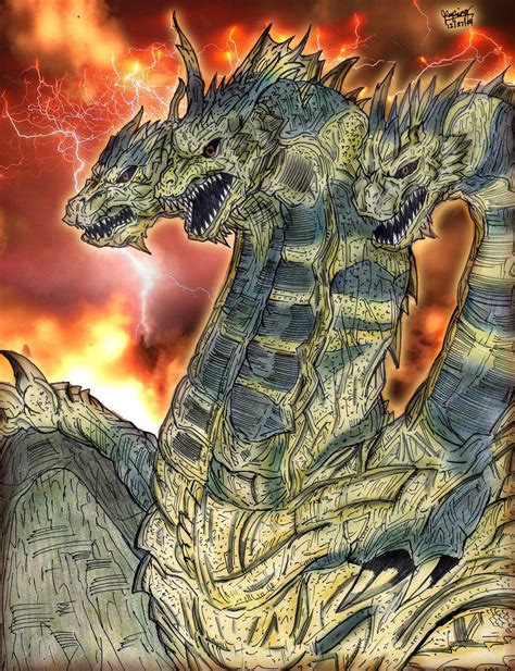 Gfw Keizer Ghidorah The Dragon Of Apocalypse By Avgk04 Godzilla