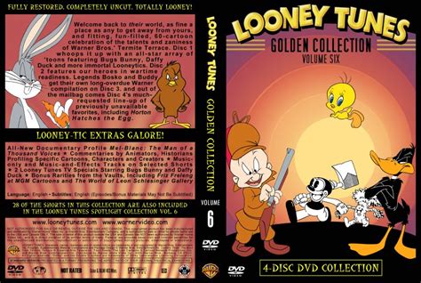 Looney Tunes Golden Collection Vol 6 Tv Dvd Custom