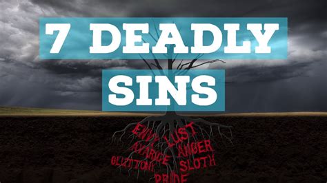 7 Deadly Sins Catholic Central Youtube