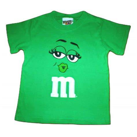 Mandms Mandm Mandms Candy Silly Character Face T Shirt X Large Green