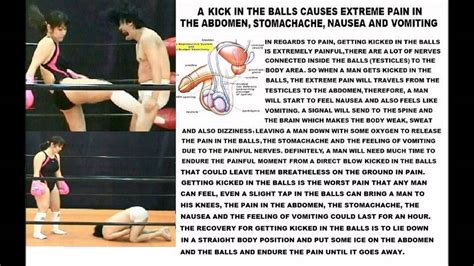 A Kick In The Balls Causes Extreme Pain In The Abdomen Stomachache