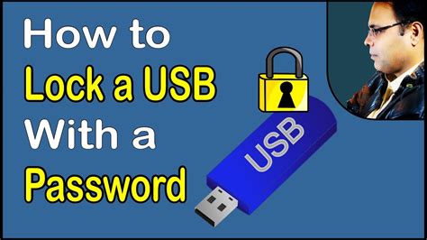 How To Password Protect Usb Drive Windows Lock Protect Secure Usb
