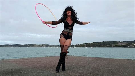 If I Could Turn Back Time Tribute To Cher Sexy Hula Hoop Dance By