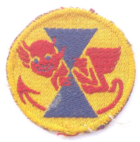 21st Army Tank Brigade Ww2 Formation Sign In Cloth Badges