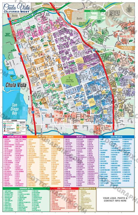 San Diego City Maps Otto Maps
