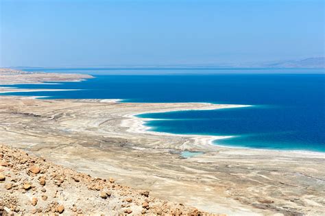 Totes Meer Dea Sea Totes Meer Liegt In Der Wüste Von Israel