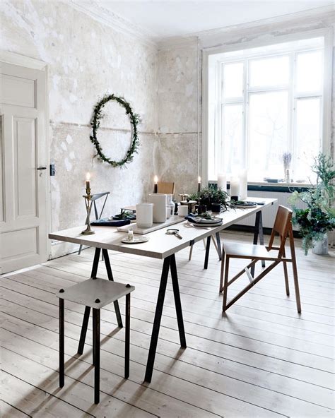 Minimal Scandinavian Inspired Holiday Décor Inspiration Nordic Design
