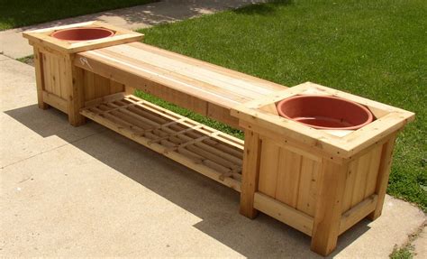 Deck Planter Bench Plans Pdf Woodworking