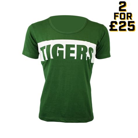 Official Leicester Tigers Club Shop 2 For 25 Bold T Shirt