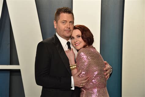 Nick Offerman And Wife Megan Mullally Relationship Marriage Parade