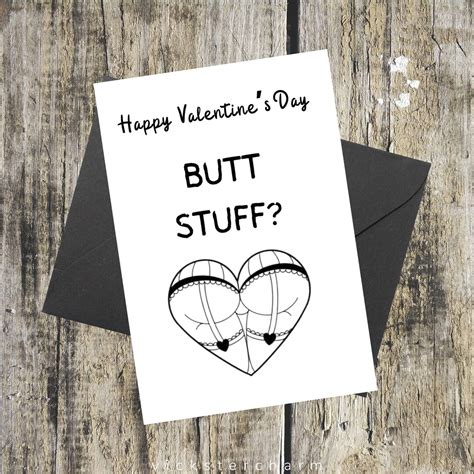 Naughty Valentines Day Card Dirty Valentines Day Cards For Etsy