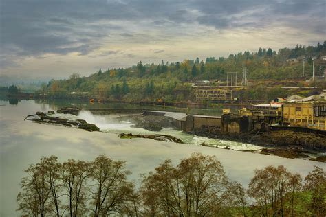 Willamette Falls In Oregon City Photograph By David Gn Pixels