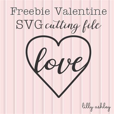 Make It Createfree Cut Files And Printables Free Valentine Svg File