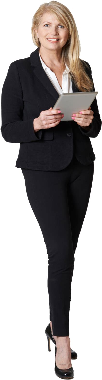 Business Woman Standing Png Free Transparent Png Download Pngkey
