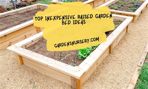 Top Inexpensive Raised Garden Bed Ideas Gardens Nursery