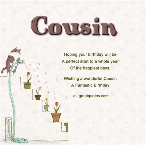 Best Free Original Birthday Cards Made Just For Your Cousins