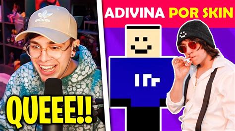 JUANSGUARNIZO REACCIONA A Adivina El Streamer Por Su Skin De Minecraft